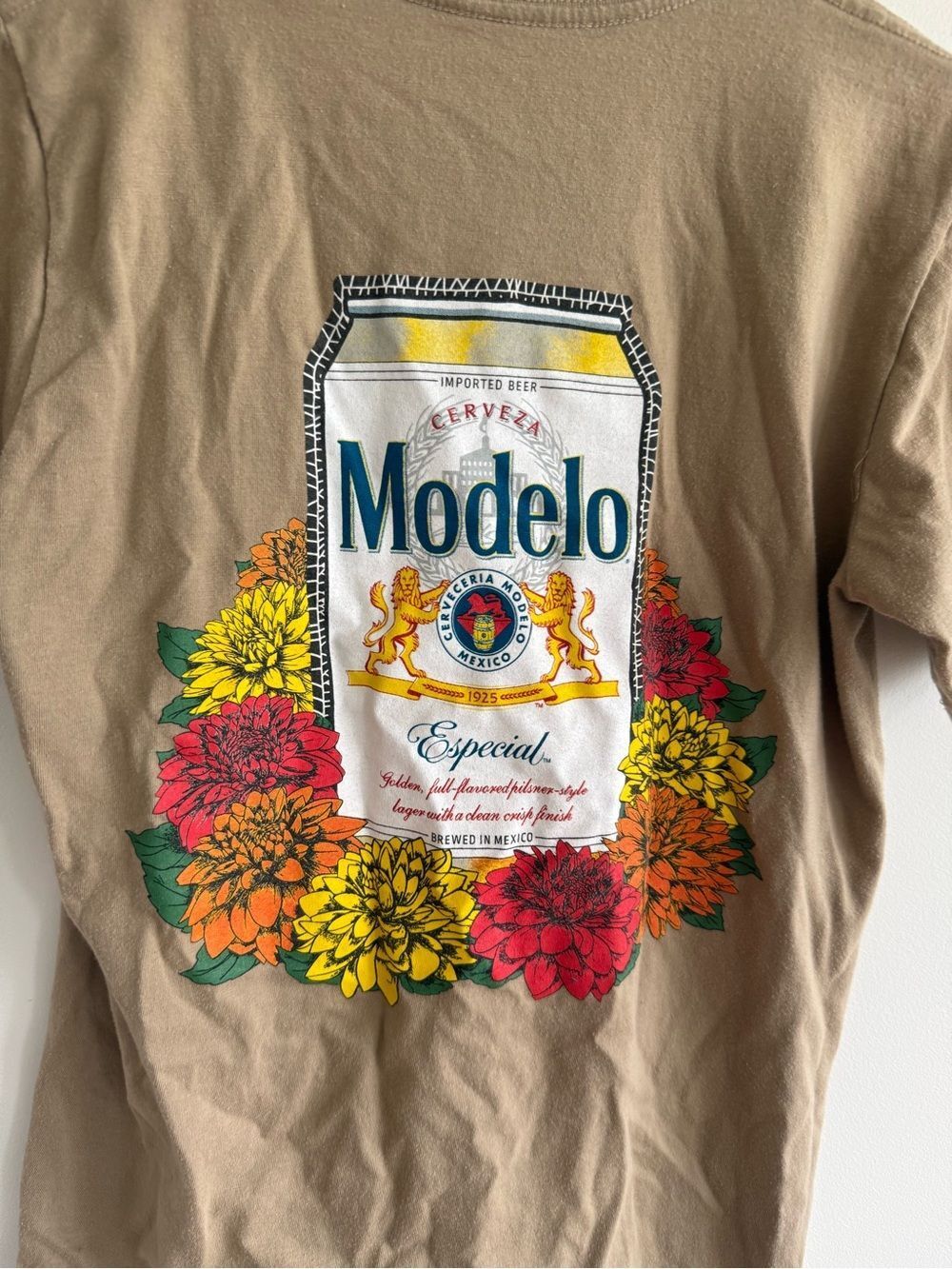 Modelo Tan Beer Shirt - Picture 4 of 5